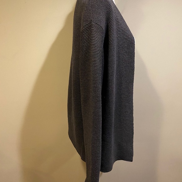 Eileen Fisher Cardigan Sweater Brown - Picture 5 of 10
